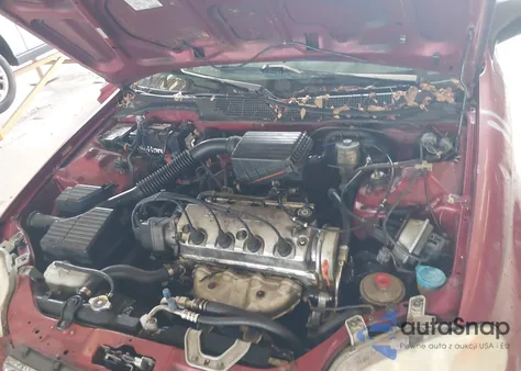 1998 Honda Civic Lx z USA, uszkodzony, nr VIN 1HGEJ6679WL045652